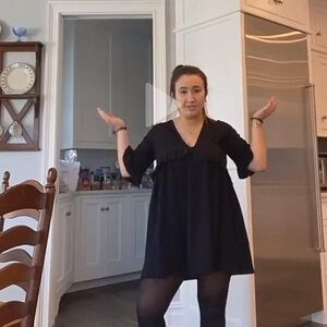 Nasty Gal Plisse Ruffle Day Dress